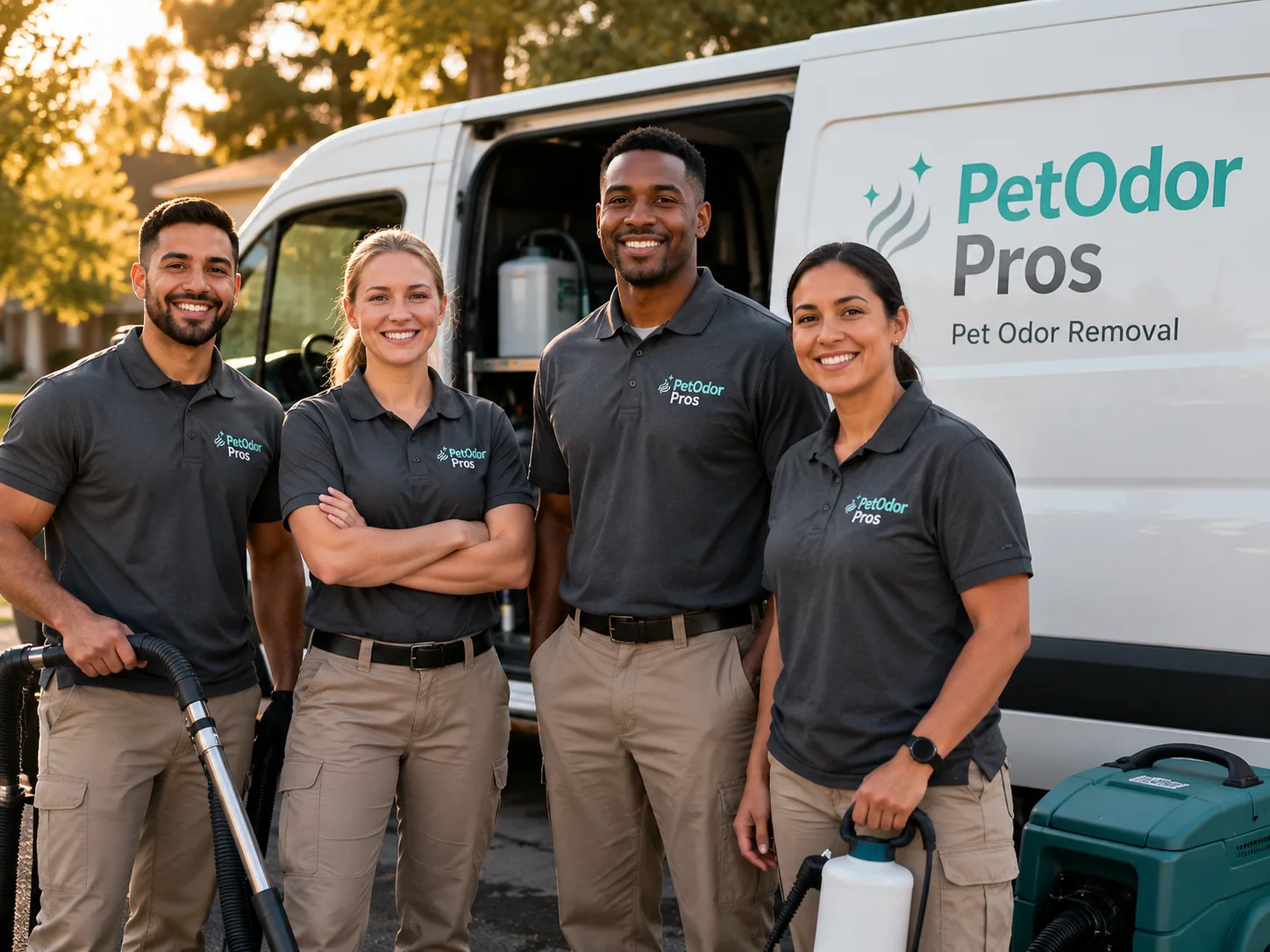 Pet Odor Removal team serving Callahan, CA